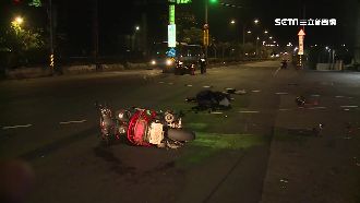 機車猛撞轎車　高中生遭安全帽帶割喉