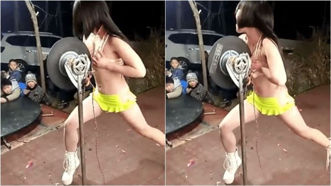 人間凶器！網傳「空奶入白刃」動圖