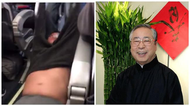 聯航強拖「華裔男」下機　李富城怒譙