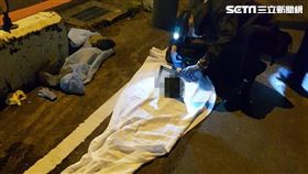 新莊IKEA河堤散步　驚見疑女性頭顱（圖／翻攝畫面）