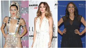 艷照門麥莉希拉（Miley Cyrus）、蘇琪沃特豪斯（Suki Waterhouse）、蘿莎瑞道森（Rosario Dawson）　圖／達志影像