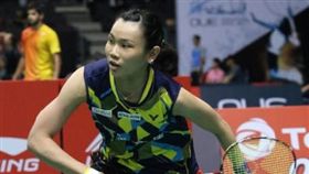 戴姿穎新加坡羽球超級系列賽晉級16強(圖／中央社)