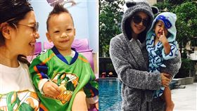 徐若瑄 小V寶 為兒子重念小學課程 圖/翻攝自徐若瑄臉書