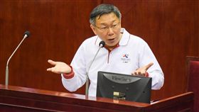 台北市長柯文哲 圖／記者林敬旻攝