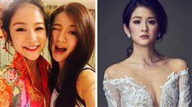 安以軒,閃婚,結婚,表妹,向以丞,婚紗,新娘,婚禮
（圖／翻攝自安以軒微博）