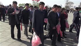 -北韓-金日成廣場-北韓人-