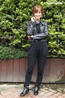 喬殷浩‧喬妹與性感女神梁以辰，拍攝意外車禍驚險場景。（記者邱榮吉/攝影）