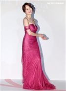 天心婚後幸福美滿代言鑽石。（記者邱榮吉/攝影）