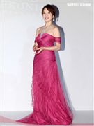 天心婚後幸福美滿代言鑽石。（記者邱榮吉/攝影）