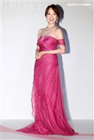 天心婚後幸福美滿代言鑽石。（記者邱榮吉/攝影）