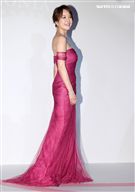 天心婚後幸福美滿代言鑽石。（記者邱榮吉/攝影）