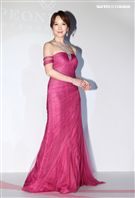 天心婚後幸福美滿代言鑽石。（記者邱榮吉/攝影）