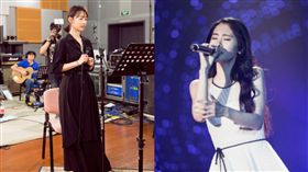 張碧晨、白百合（圖／翻攝自歌手2017、白百何微博）