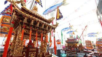 鳳芸宮海巡媽週五出海　34漁船同樂