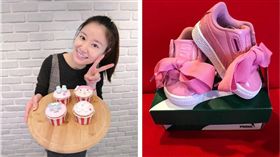 林心如,女兒,小天使,產後復出,賀禮,禮物,PUMA,球鞋,精品 圖／翻攝自臉書
