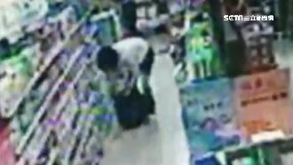 偷藥妝店想落跑　大膽女賊遭警壓制