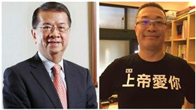 徐重仁、朱學恆（合成圖／翻攝自中央社、朱學恆臉書）