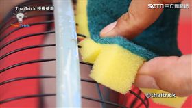 海綿。
（圖／翻攝自ThaiTrick臉書）