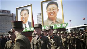 金正恩,美國,北韓,卡爾文森號航母,飛彈,核武
圖／美聯社／達志影像