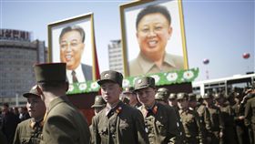 金正恩,美國,北韓,卡爾文森號航母,飛彈,核武
圖／美聯社／達志影像