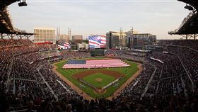 ▲勇士新球場SunTrust Park。（圖／美聯社／達志影像）