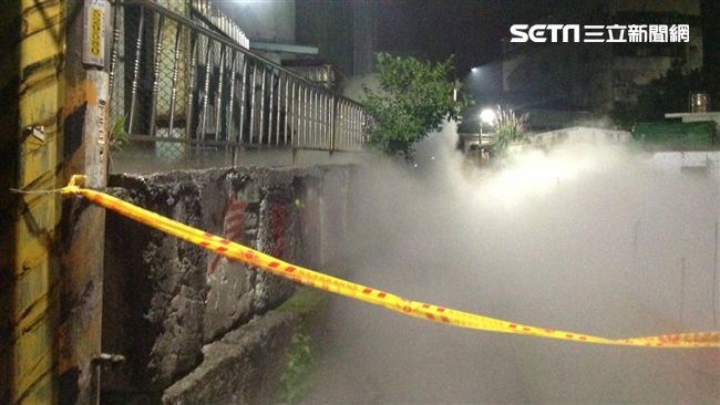 新北傳氮氣儲槽外洩　警消已處理完畢