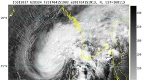 氣象,天氣,,強陣風,颱風,熱帶氣旋,北印度洋(鄭明典https://www.facebook.com/photo.php?fbid=1553321208012123&set=a.106191752725083.11943.100000027774499&type=3&theater)