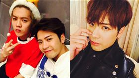 圖翻攝自鹿晗 JACKSON王嘉爾 微博  