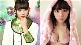 剛滿18歲的寫真偶像淺川梨奈，清新臉龐配上巨乳身材讓粉絲無法抵擋。（圖／翻攝自淺川梨奈推特）