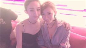 圖翻攝自微博 林志玲　趙麗穎