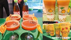 手搖飲料,清心福全,新飲品,蘋果醋,蛋黃哥。（圖／記者簡佑庭攝）