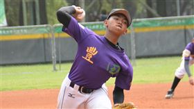 台東縣韓碩恆先發三局飆6K。（圖／棒協提供）