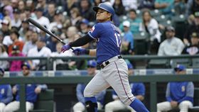 ▲德州遊騎兵韓國強打秋信守。（圖／美聯社／達志影像）