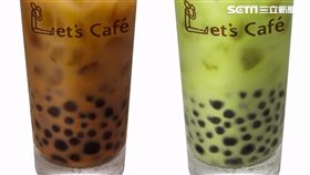 全家珍珠茶飲。