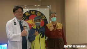 螺旋刀放射線治療大幅降低副作用，讓罹患血癌的蔡小姐找回與病魔搏鬥的意志力。（圖／三總提供）