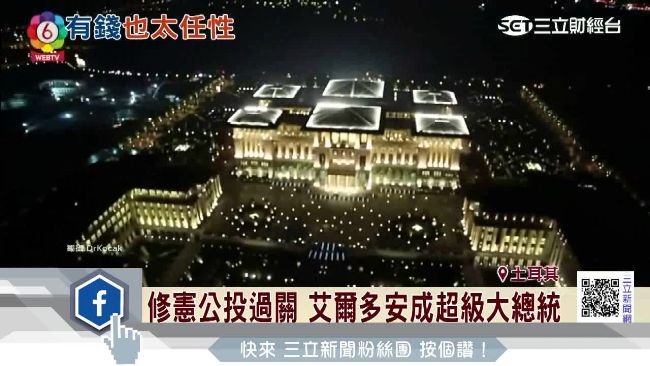 就因有小強…土耳其總統砸百億蓋新厝