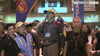 反年改團突襲佔北車　嗆：跟外勞一樣