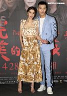 電影「最完美女孩」男女主角張睿家、李毓芬。（記者邱榮吉/攝影）