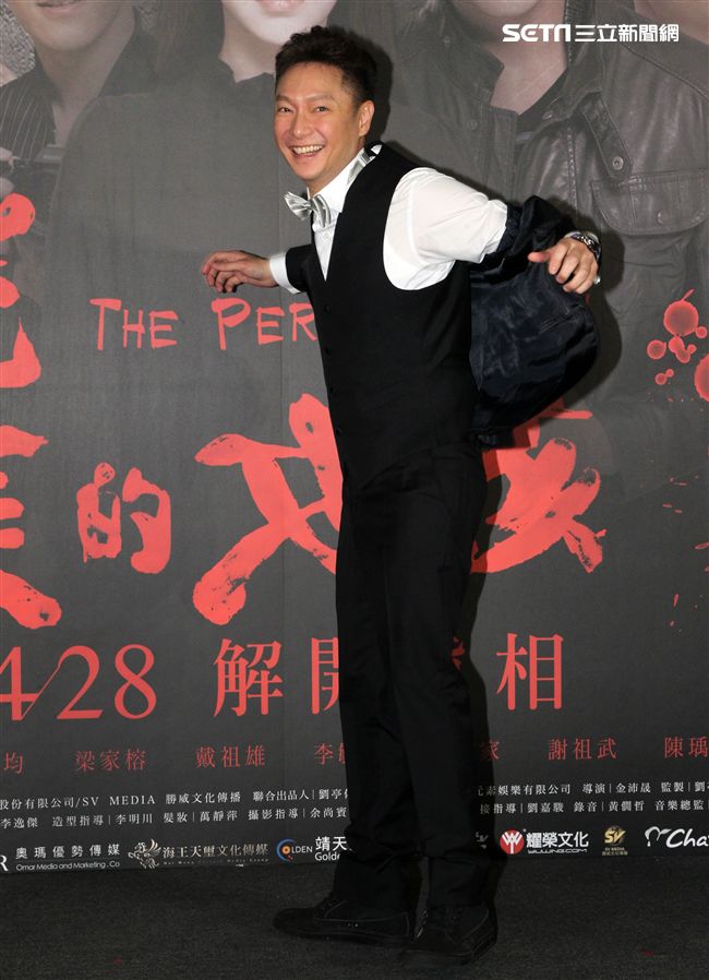 電影「最完美女孩」演員謝祖武。（記者邱榮吉/攝影）