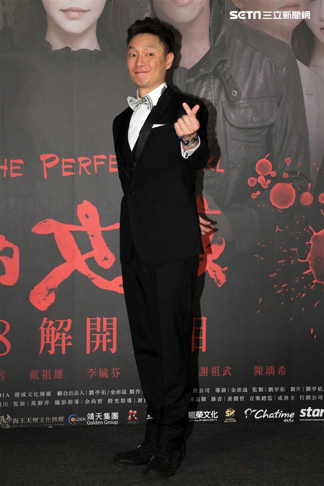 電影「最完美女孩」演員謝祖武。（記者邱榮吉/攝影）