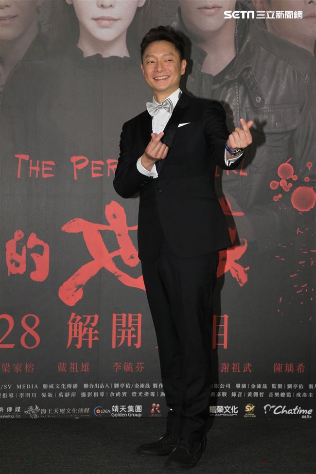 電影「最完美女孩」演員謝祖武。（記者邱榮吉/攝影）