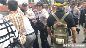 年金改革、抗議（圖／記者陳彥宇攝）