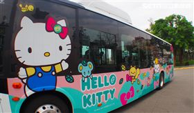 台中市電動公車。（圖／記者馮珮汶攝）