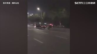 重機騎士耍帥　翹孤輪下一秒GG了