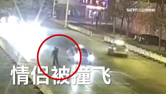 情侶馬路上擁吻　遭酒駕男撞飛釀1死