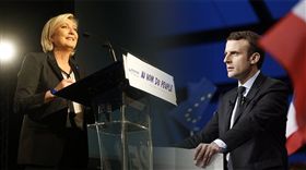 【大數聚】法國總統為什麼要選兩次？9件你該瞭解的事！
Images Source: ：FB/Marine Le Pen、Emmanuel Macron