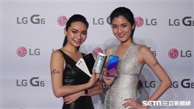 楊丞琳 LG G6 旗艦機 攝影 MWC 2017 台灣樂金提供