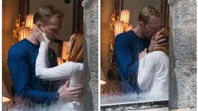 １６：９
終於原作！《復仇者3》拍攝照曝光　幻視窗邊激吻緋紅女巫
圖／翻攝自《ENEWS》
http://www.eonline.com/news/844613/first-look-paul-bettany-and-elizabeth-olsen-s-characters-kiss-in-marvel-s-avengers-infinity-war