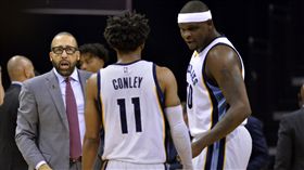 David Fizdale,Mike Conley,Zach Randolph(ap)