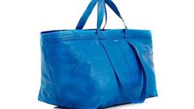 巴黎世家新款男用包象IKEA購物袋／官網